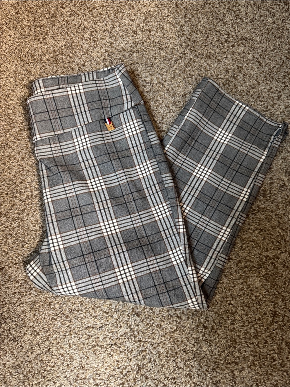 Tommy Hilfiger Plaid Dress Capris